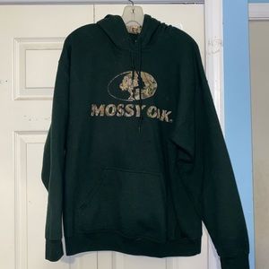 Men’s Mossy Oak Green Hunter Hoodie Sweatshirt